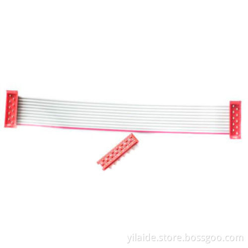 IDC Cable with 1.27mm Pitch, Available in Red